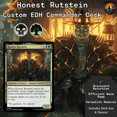 Honest Rutstein - Custom EDH Commander Deck